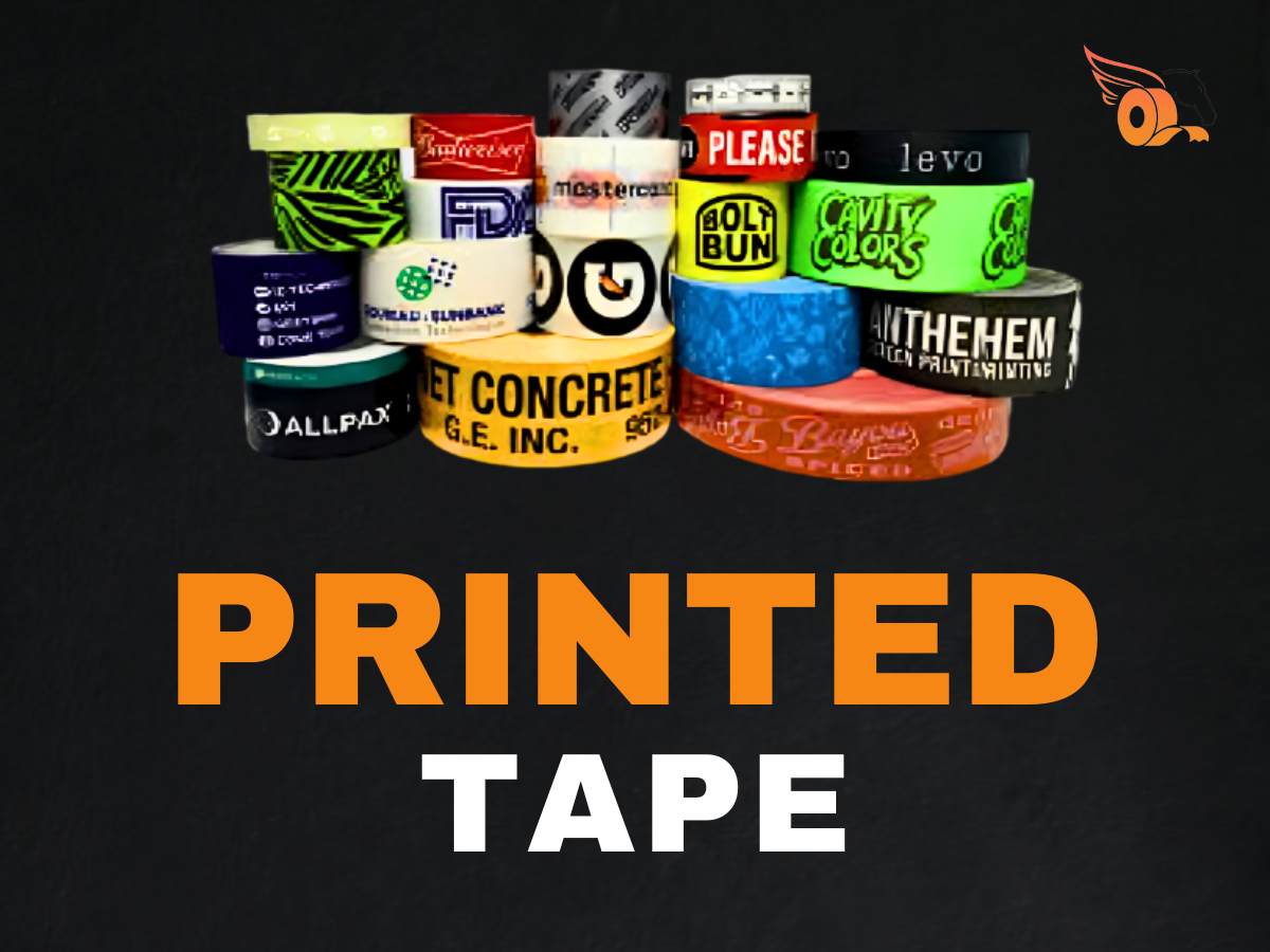 Custom Printed Tape with Brand Logo